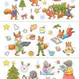 Mein allererster Sticker-Adventskalender Tiere